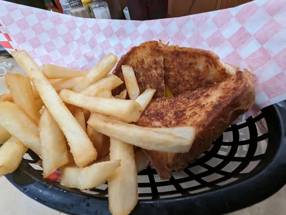 Kids Grilled Cheese with Fries